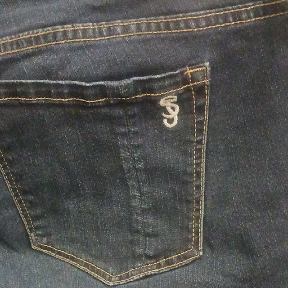 Dark Blue Skinny Denim Jeans for Women - Picture 11 of 15